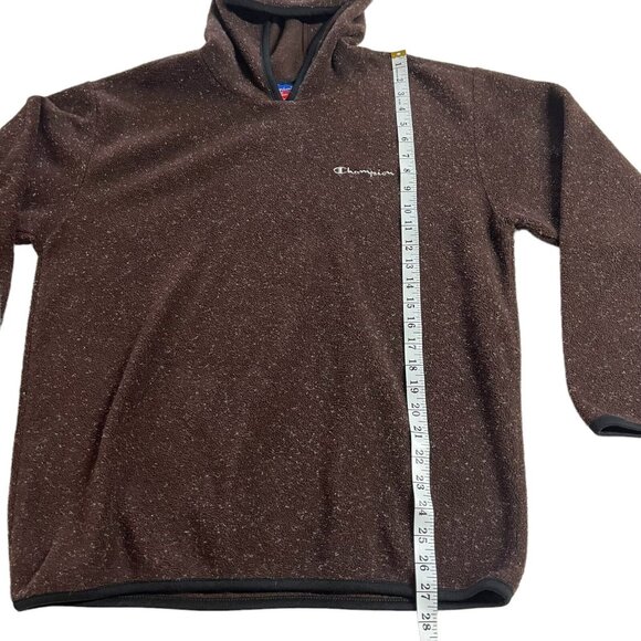 Champion Brown Hooded Sweater Mens Size XL (E10110) - Picture 7 of 8